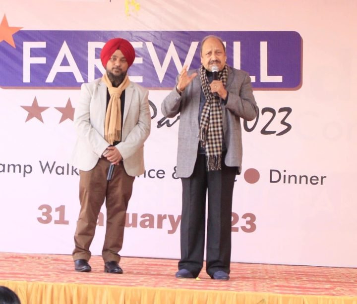 With Mr. Sudhir Pandey, leading actor