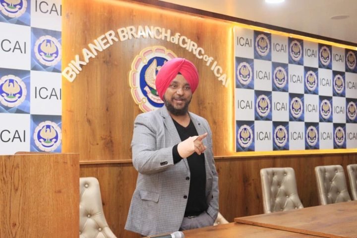 In the boardroom of the ICAI’s Bikaner branch