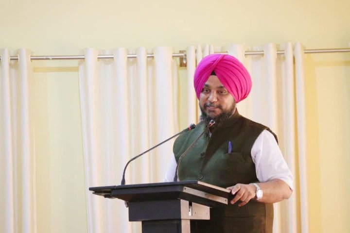 Speaking at an event