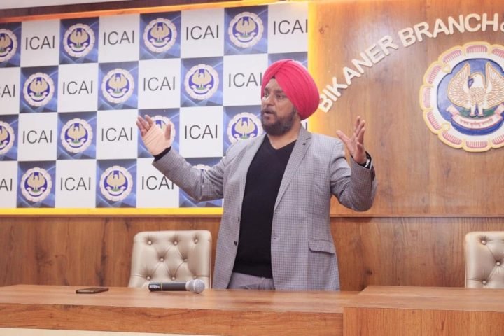 Speaking at the ICAI’s Bikaner branch