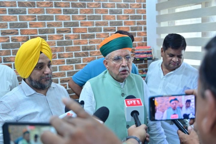 Media Interaction with Arjun Ram Meghwal Ji